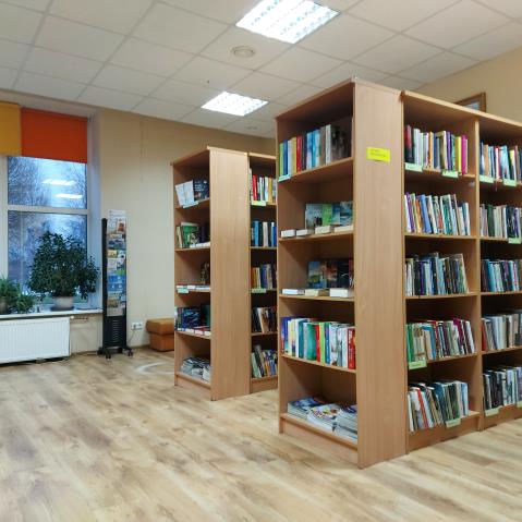 Telpas bibliotēkas apmeklētājiem